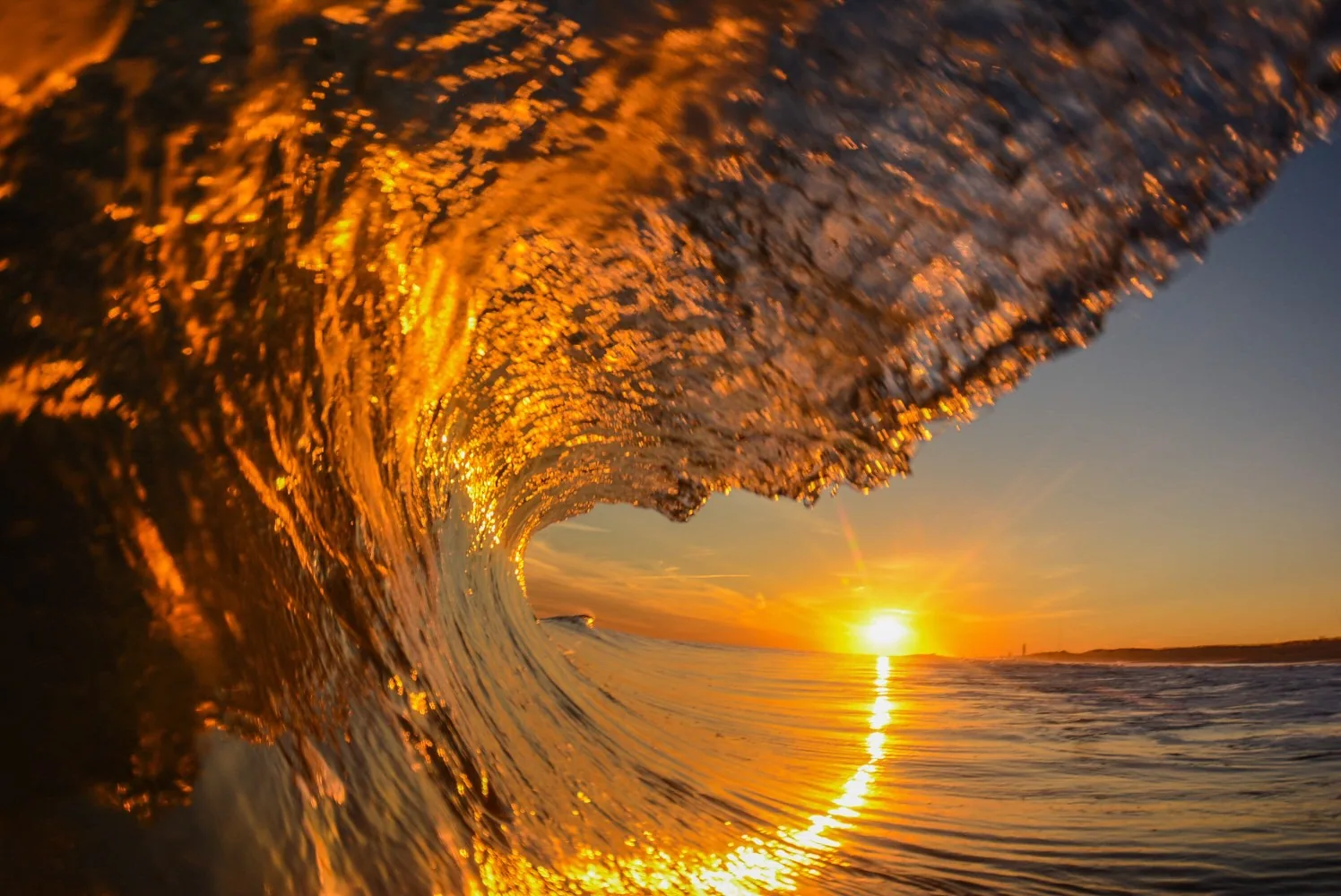 Warm East Yorkshire coastline at golden hour New Day Therapies consulting rooms